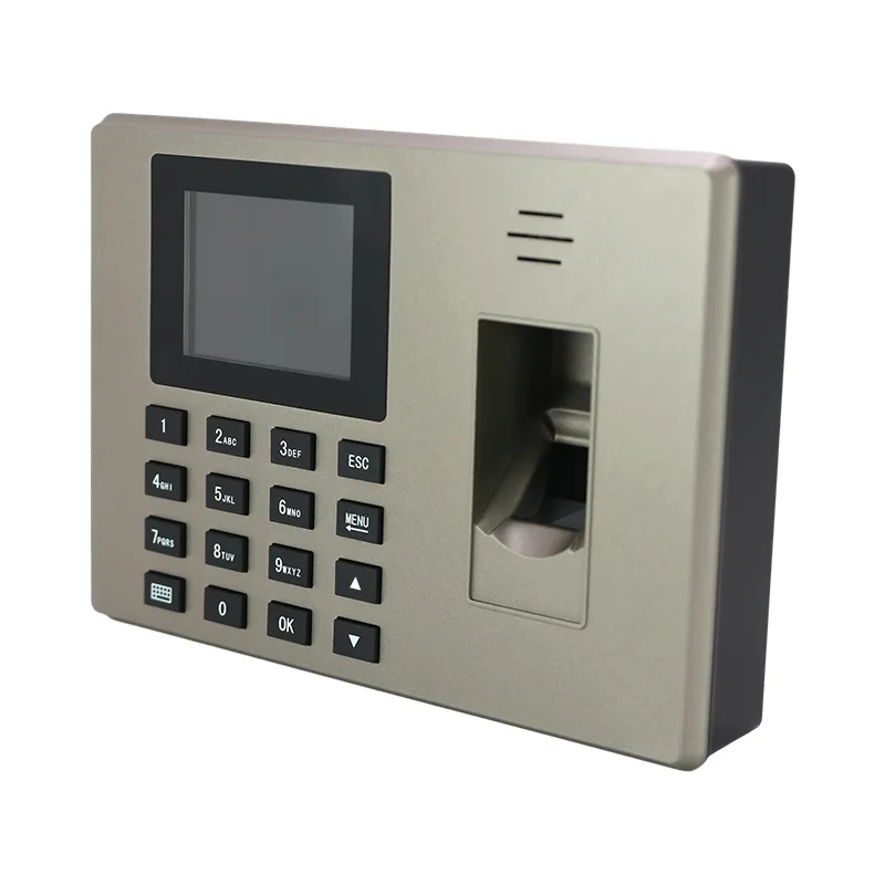 F06 TCP/IP USB 1000 사용자 지문 시간 출석 무료 설치 타이밍 링 스크린, 생체 시간 기록 시계 핑거