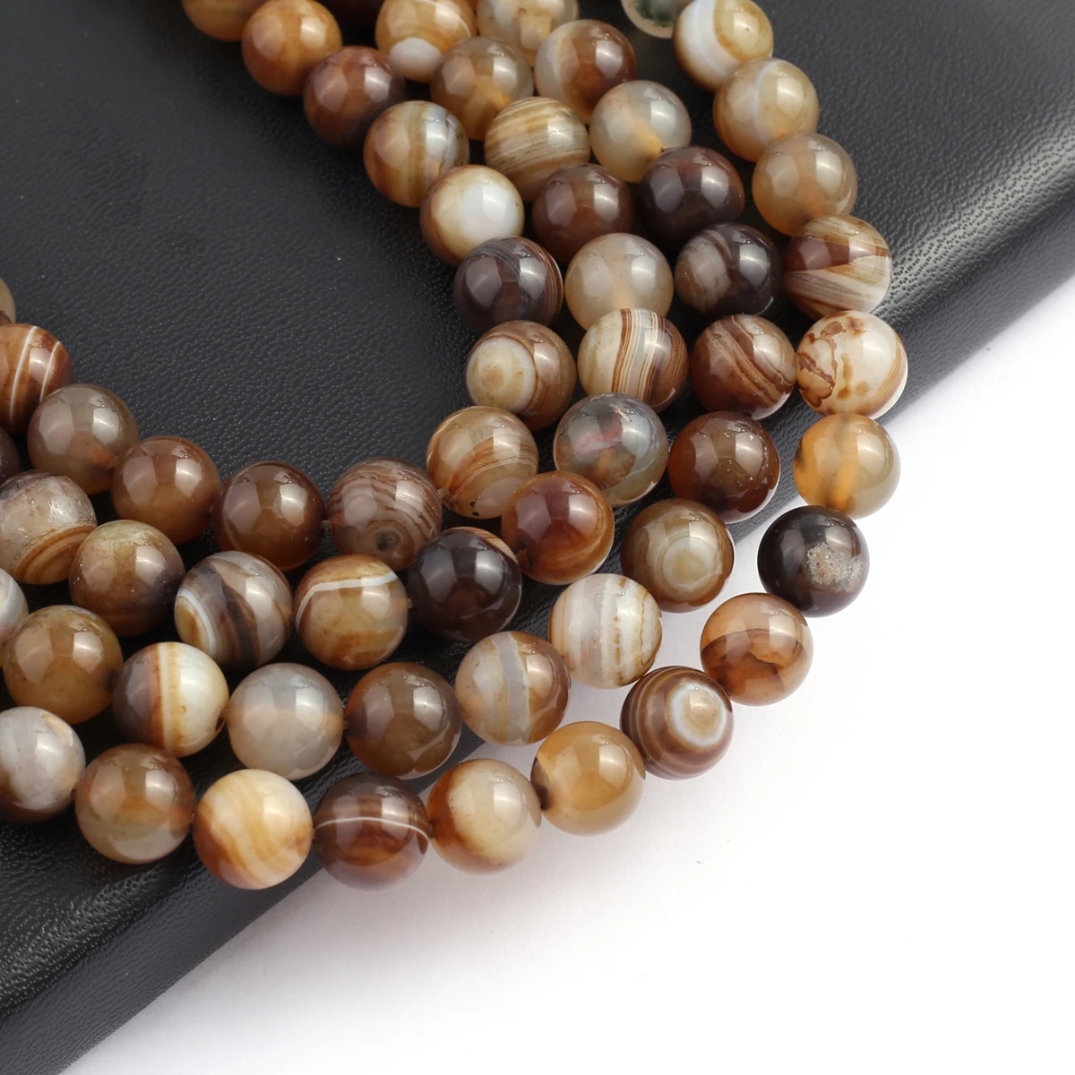 

Natural Stone Round Onyx Beads 4/6/8/10mm Loose Spacer Quartz Bead for Jewelry Making Diy Bracelet Necklace Accessories