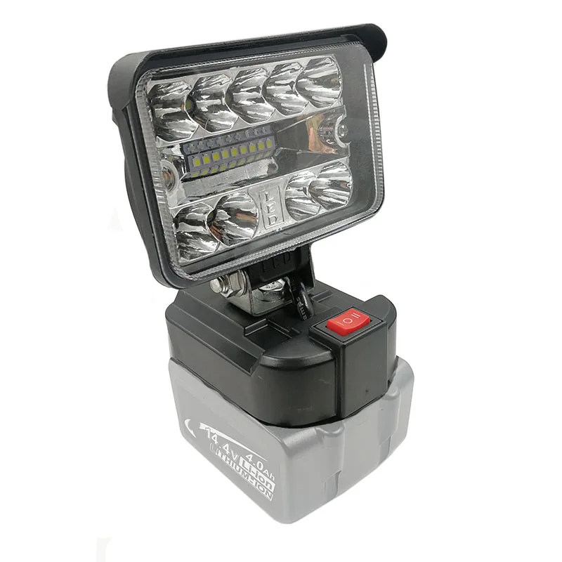 LED Work Lights Flashlights Electric Torch Spotlight for Makita Lamp 18V Li-ion Battery Adapter BL1815 BL1830 BL1850 BL1860 5