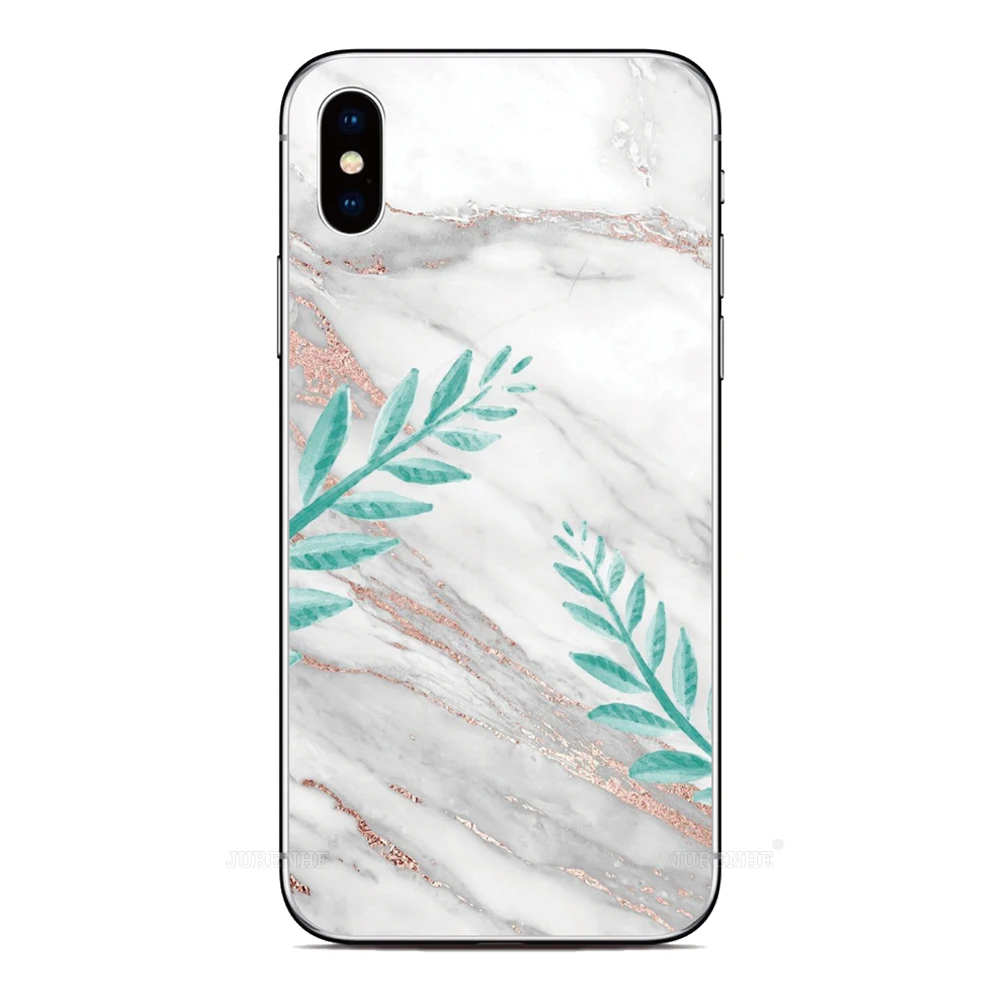 Flower Marble Design Phone Case - Elegant and Durable Protective Cover