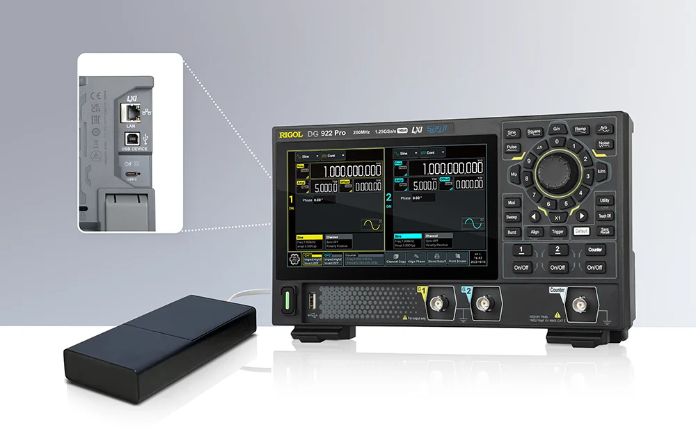 RIGOL Function Arbitrary Waveform Generator DG902 Pro DG912 Pro DG922 Pro 70/150