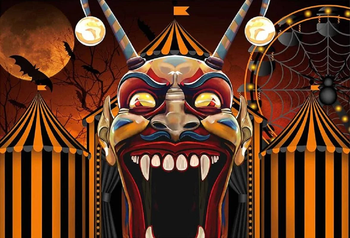Top 91+ imagen halloween circus background - Thpthoanghoatham.edu.vn