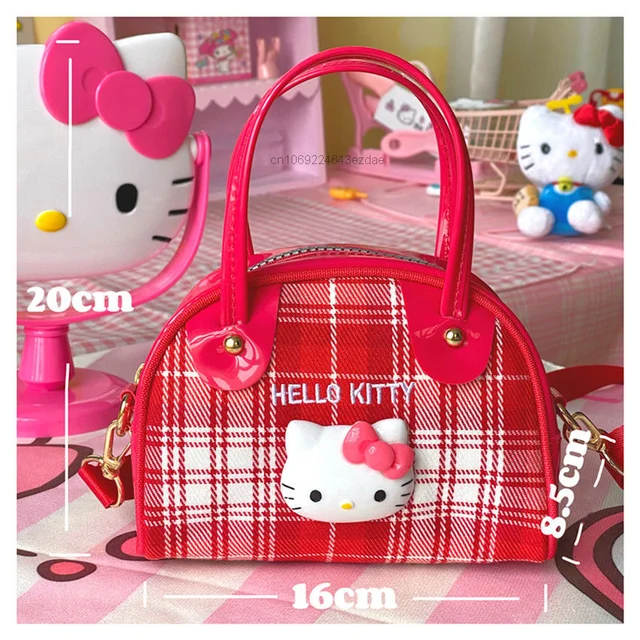 Hello Kitty Signature Mini sac à dos en similicuir avec nœud et oreilles 3D  : : Mode