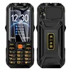 Q9 GSM 2G Network Mobile Phone 4 SIM Cards Rugged Bar Cellphone 3.5Inch HD Display Big Battery Loud Voice For Elderly 6