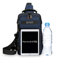 Mode hommes taille Packs sac de poitrine de haute qualité Oxford sacs à bandoulière pour hommes mode décontracté hommes sac à main mâle poitrine Pack 6