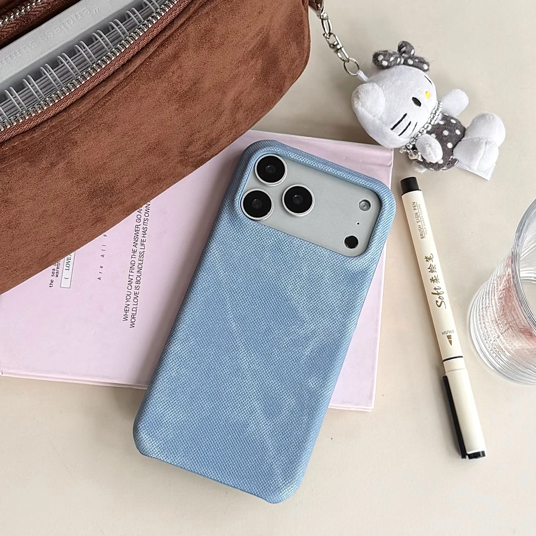 Trendy Fashion Durable Shockproof Denim Phone Case