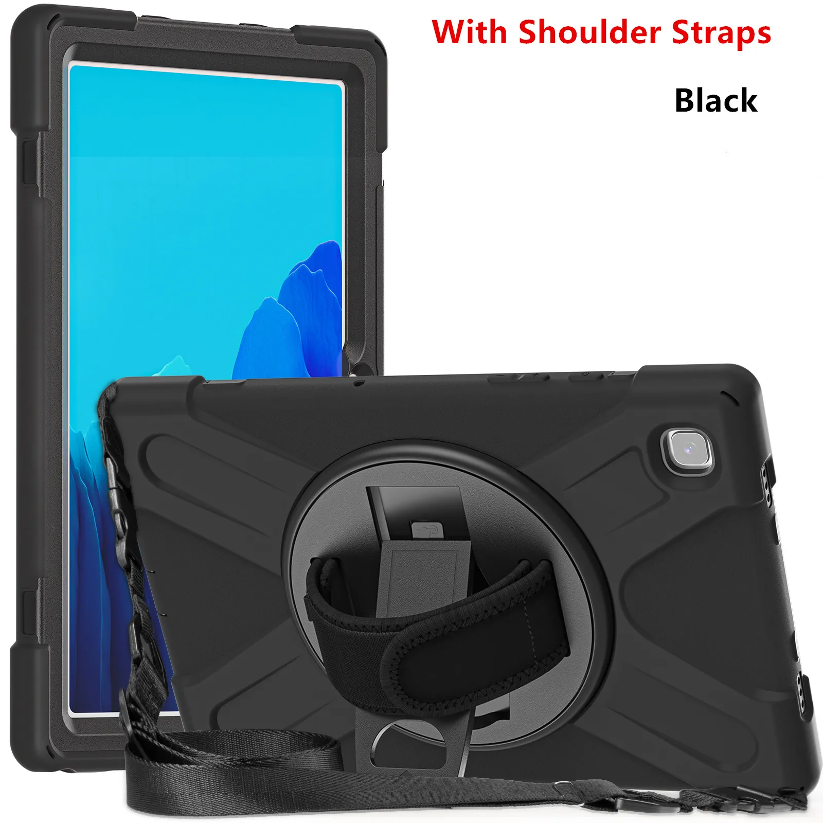 LFOIQN Heavy Duty Shockproof Tablet Stand Cover