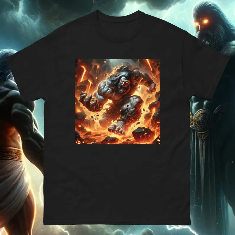 

Titan King Kronos – Mythic Power Tribute T-Shirt