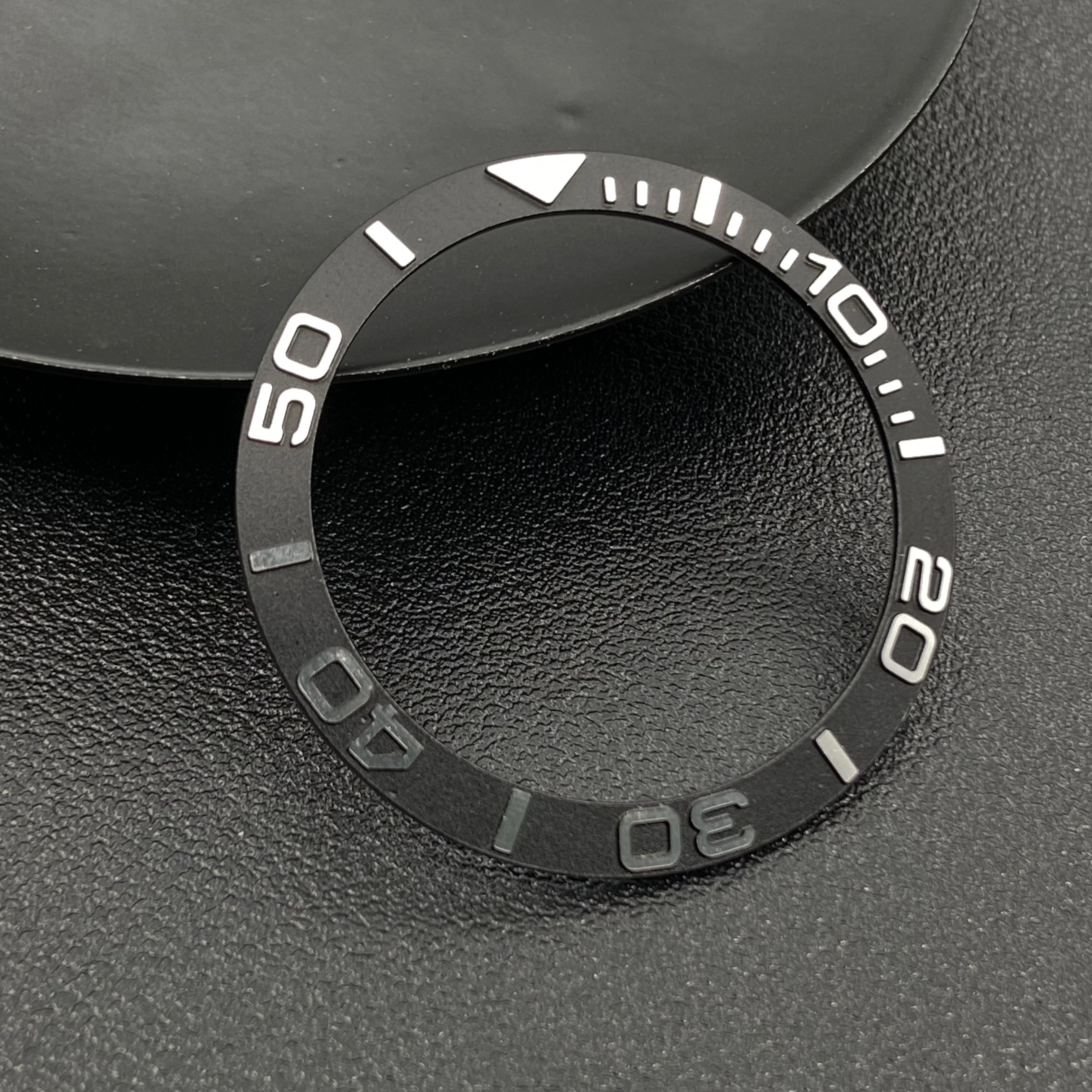 Ceramic & Aluminum Bezel GMT Diving Watch Insert for 40mm Watch Case Replacement