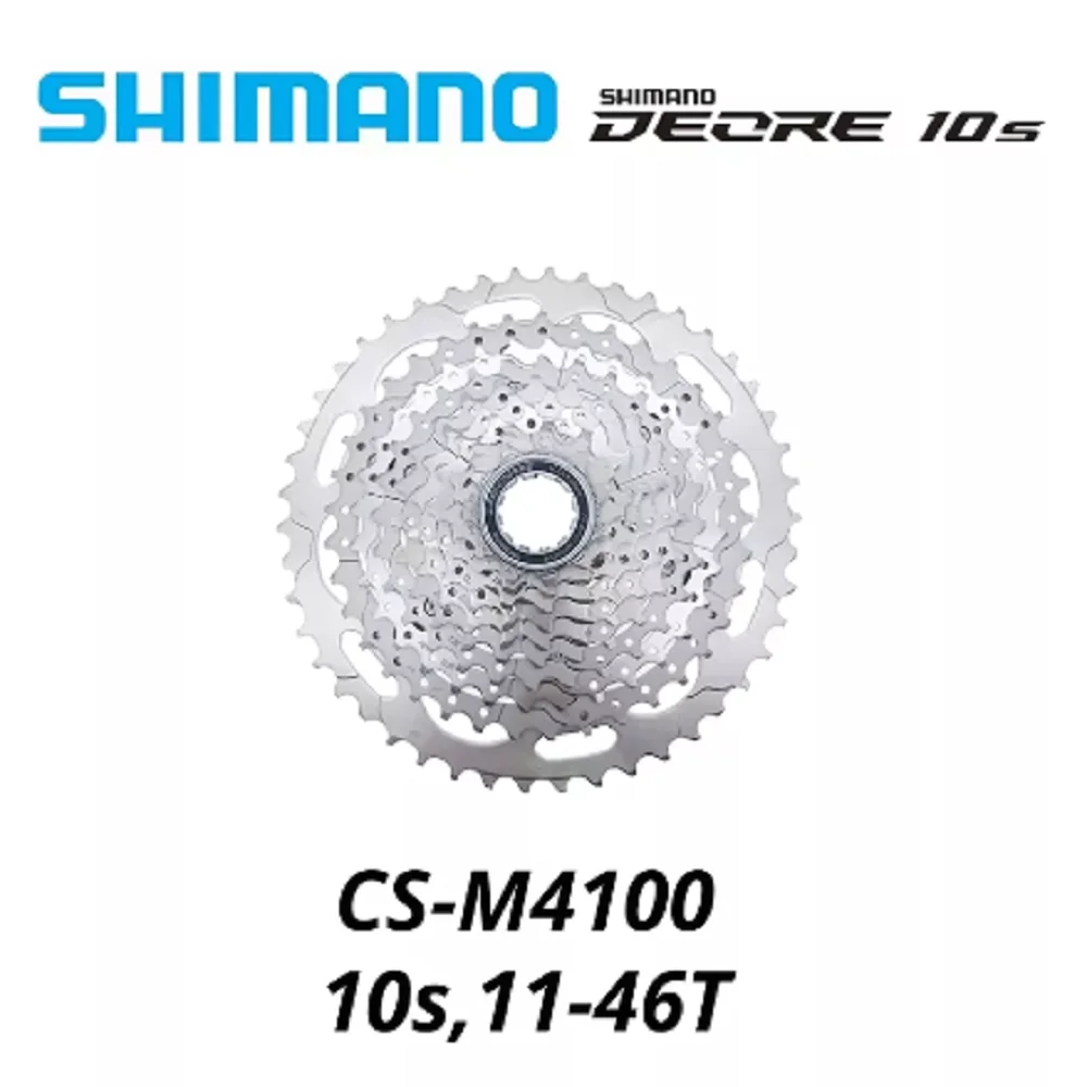 Bicycle Cassette Deore 10 Speed M4100 10S MTB for Road Bike Shimano