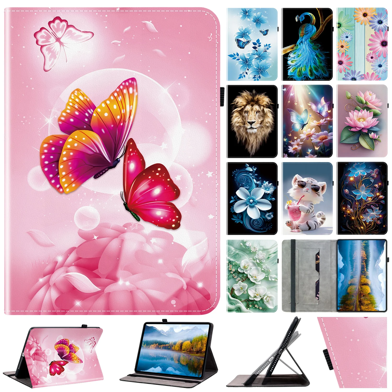 Premium Leather Tablet Cover