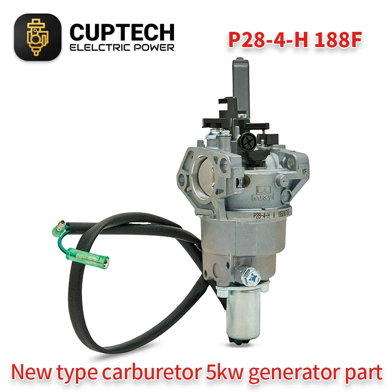 

P28-4-H 188F New type carburetor 5kw generator part manual