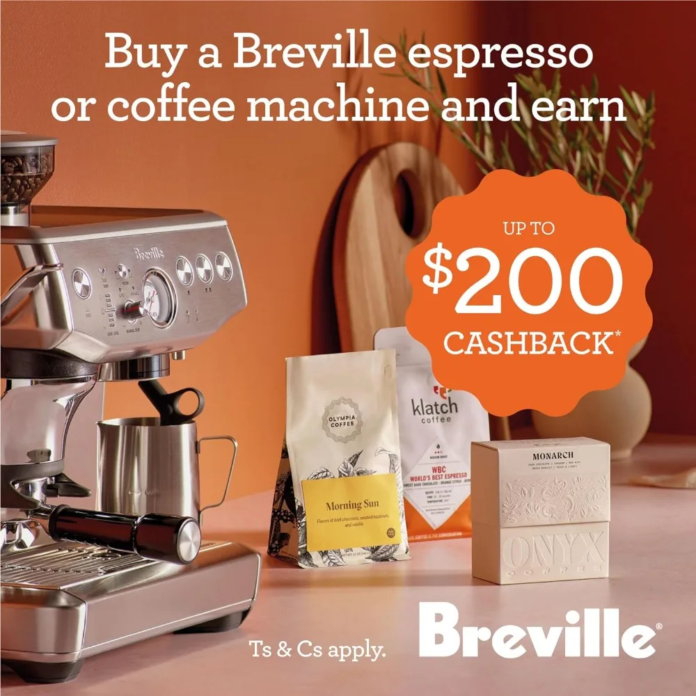Barista Express Impress Espresso Machine BES876BSS, Brushed Stainless Steel 2