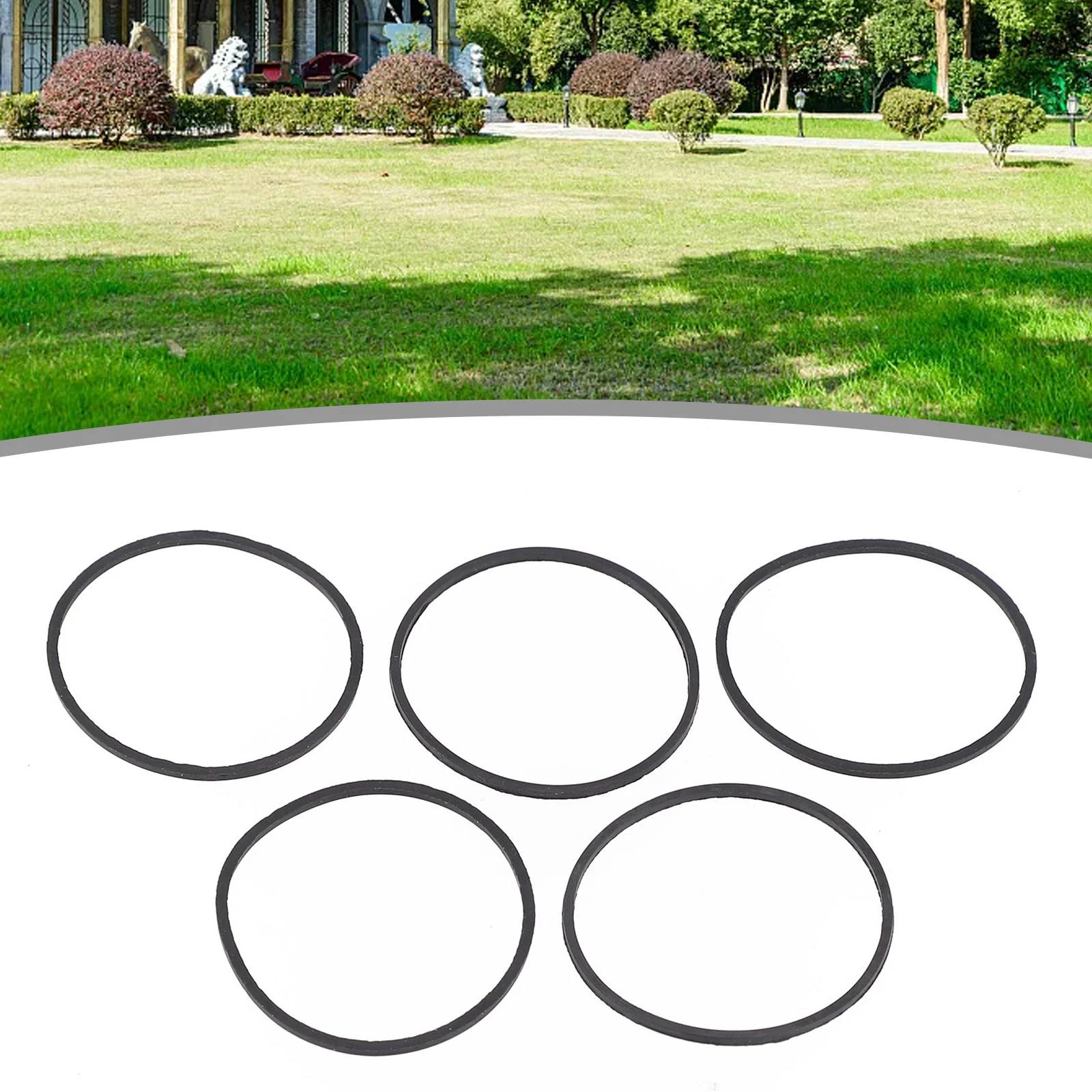 5PCS Rubber Carburetor Float Bowl Gaskets O-Ring For Carb 693981 280492 111000 2069316 Grass Trimmer Parts Gardening Supplies
