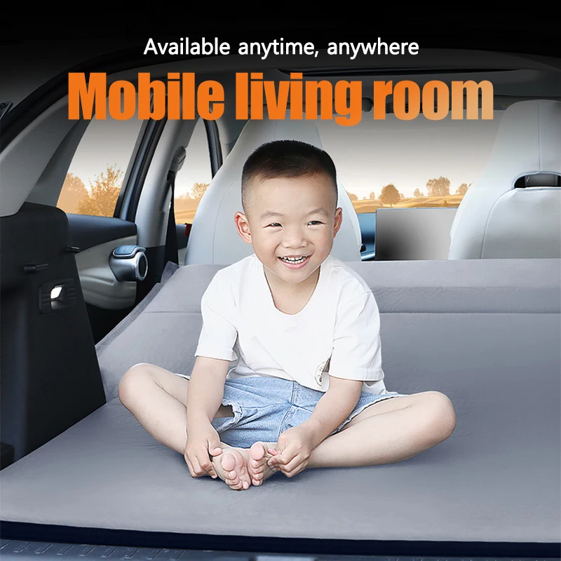Car air mattress inflatable bed for BYD ATTO 3 camping travel hiking trip portable trunk thick mattress with air pump