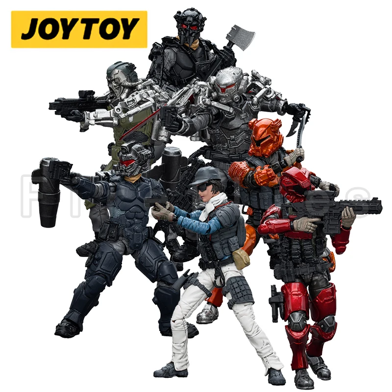 1/18 JOYTOY 3.75inch Action Figure Yearly Army Builder Promotion Pack25-31 Anime Model Toy Free Shipping