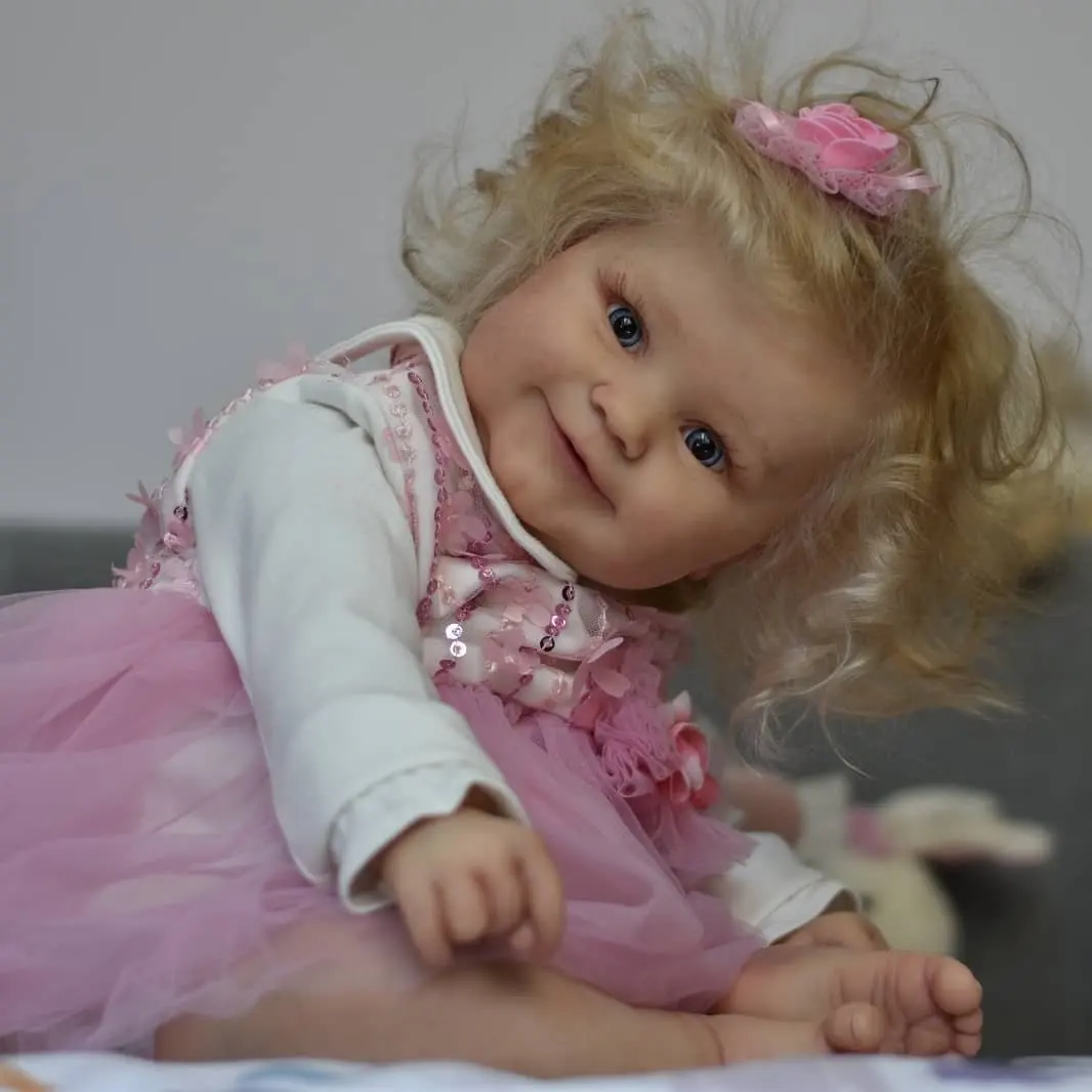24 Inch Maddie Handgemaakte Reborn Doll Kits Onvoltooide Bebe Reborn