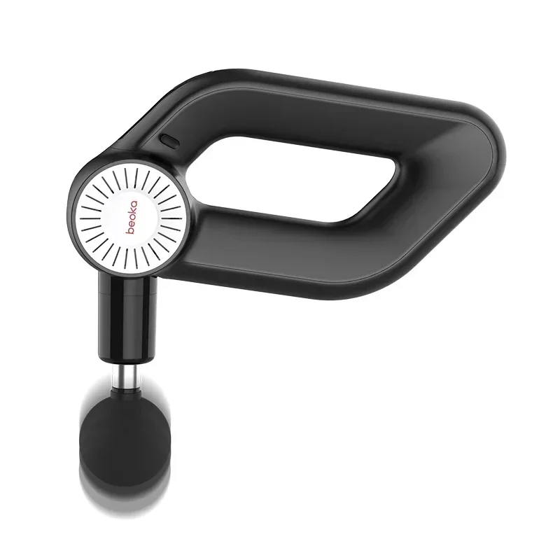 Beoka D6 professional body massager high frequency vibration fascial muscle gym massage gun heated function beauty instrument