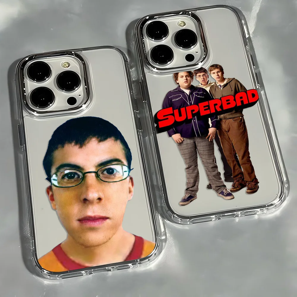 Mclovin Movie Superbad Transparent Silicone Phone Case
