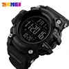 SKMEI 1384 Soft Clock For Male reloj hombre with Shockproof 2 Time  Sport Watch Stopwatch Count Down Mens Digital Watches 1