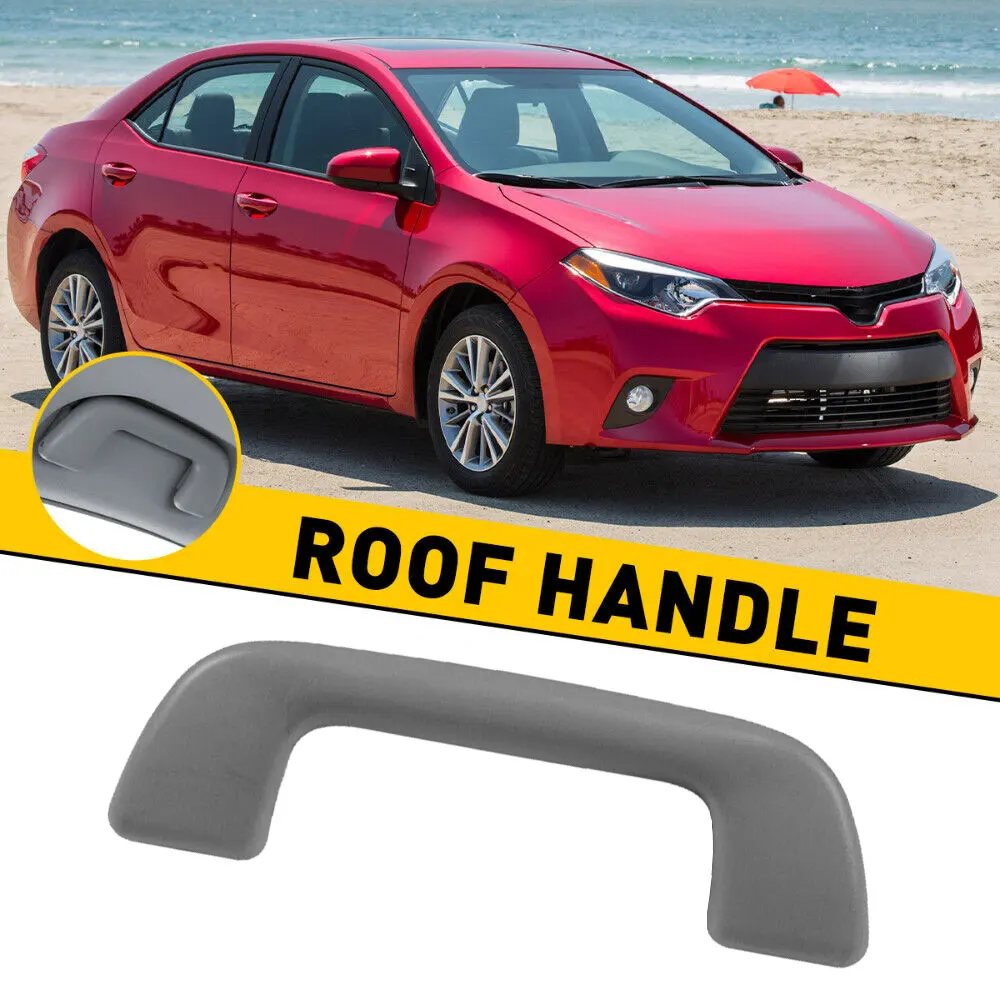 

Handle Armrest Cover Roof Pull Handle Car Roof Handle Fixing Iron Clip Car Roof Replacement Parts for Toyota Corolla Yaris Prius