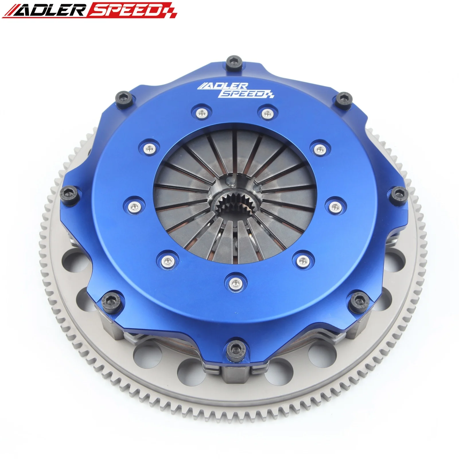 토요타 1JZ 2JZ R154 (푸시 스타일 릴리스 메커니즘) ADLERSPEED 8.5인치 (215mm) 시리즈 트윈 디스크 플레이트 클러치 키트