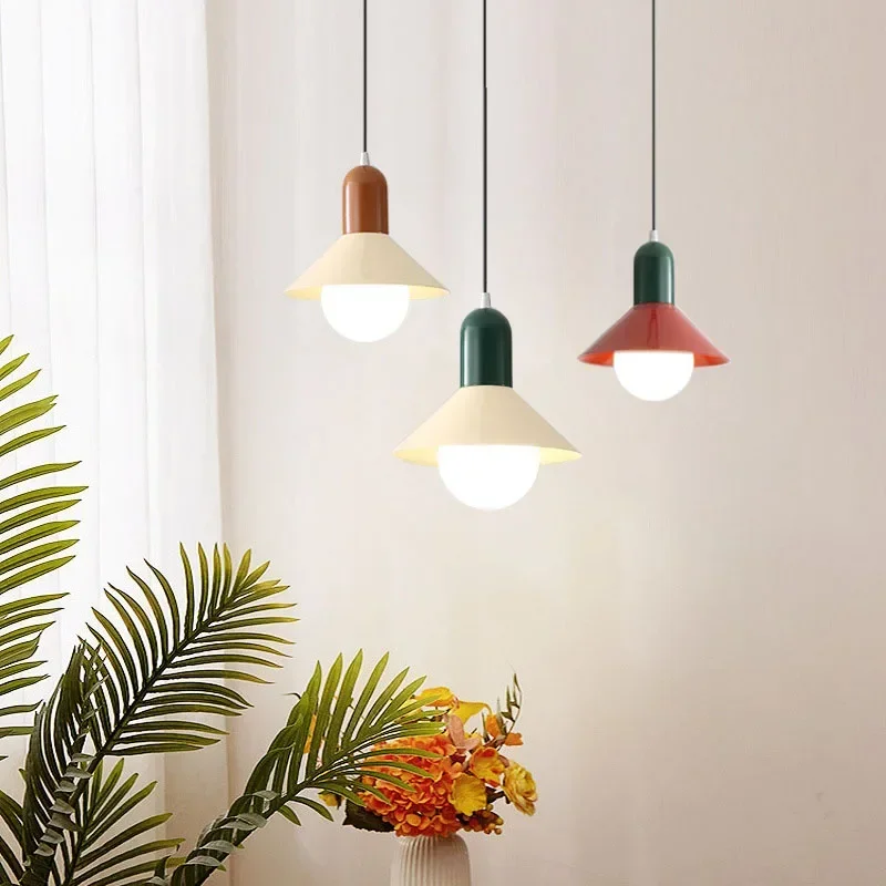 Nordic Minimalist LED Chandelier Creative Decoration Restaurant Bar Counter Pendant Light Personalized Hotel Corridor Ceiling