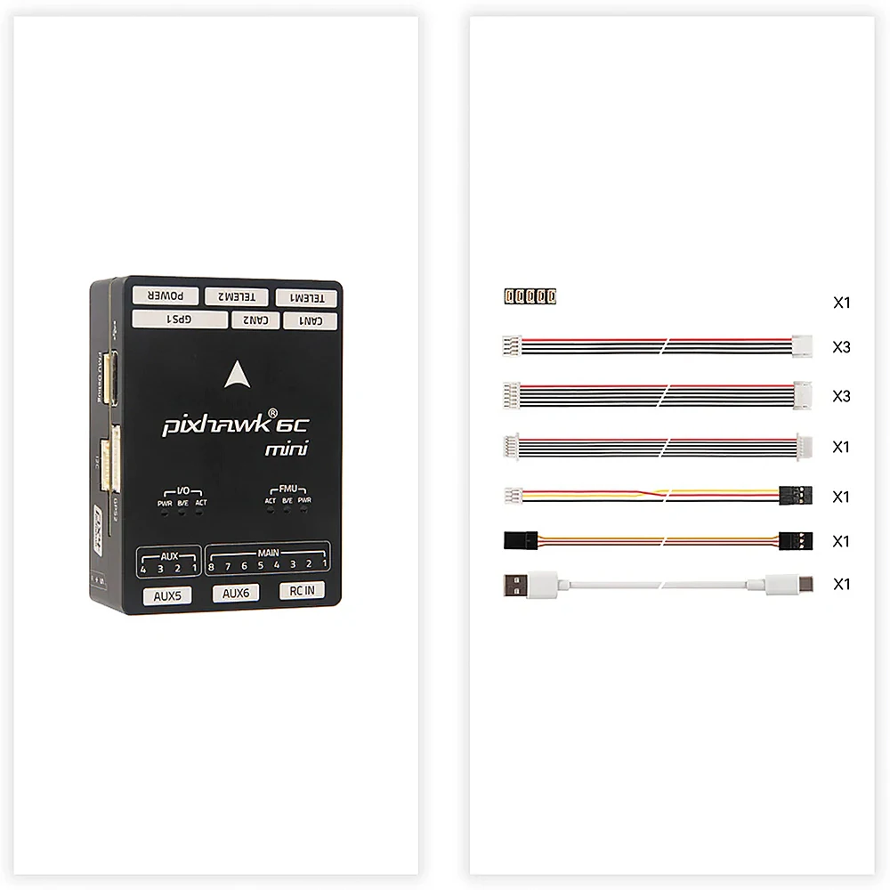 Drone Mini 6C PM02 V3 M9N Argent - Vol Stable et Performant