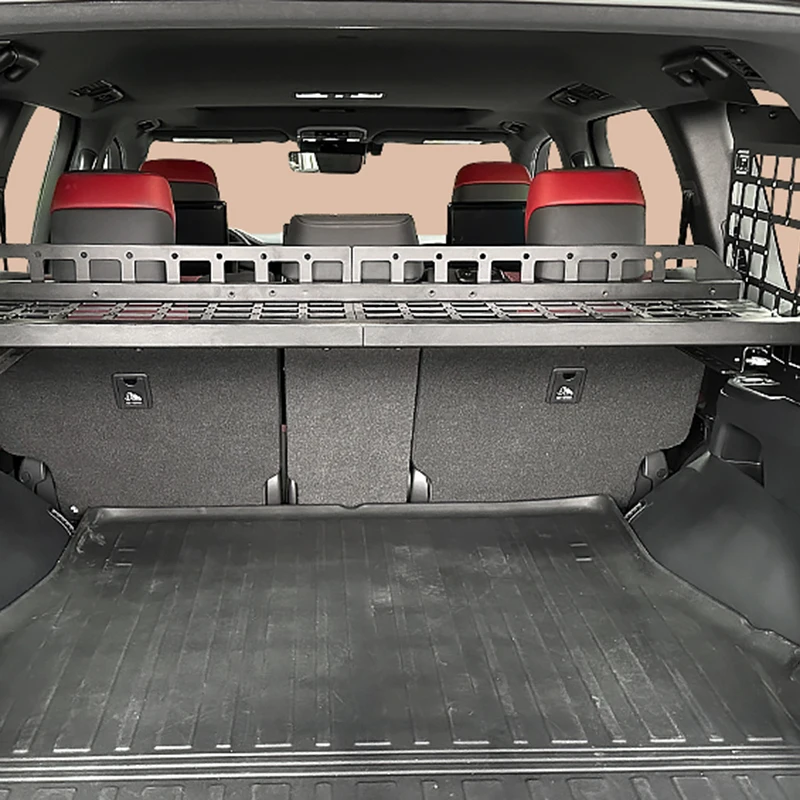 

For Toyota Land Cruiser 300 LC300 J300 2022 2023 2024 Rear Boot Trunk Modular Cargo Rack Shelf Storage Hanging Board Molle Panel