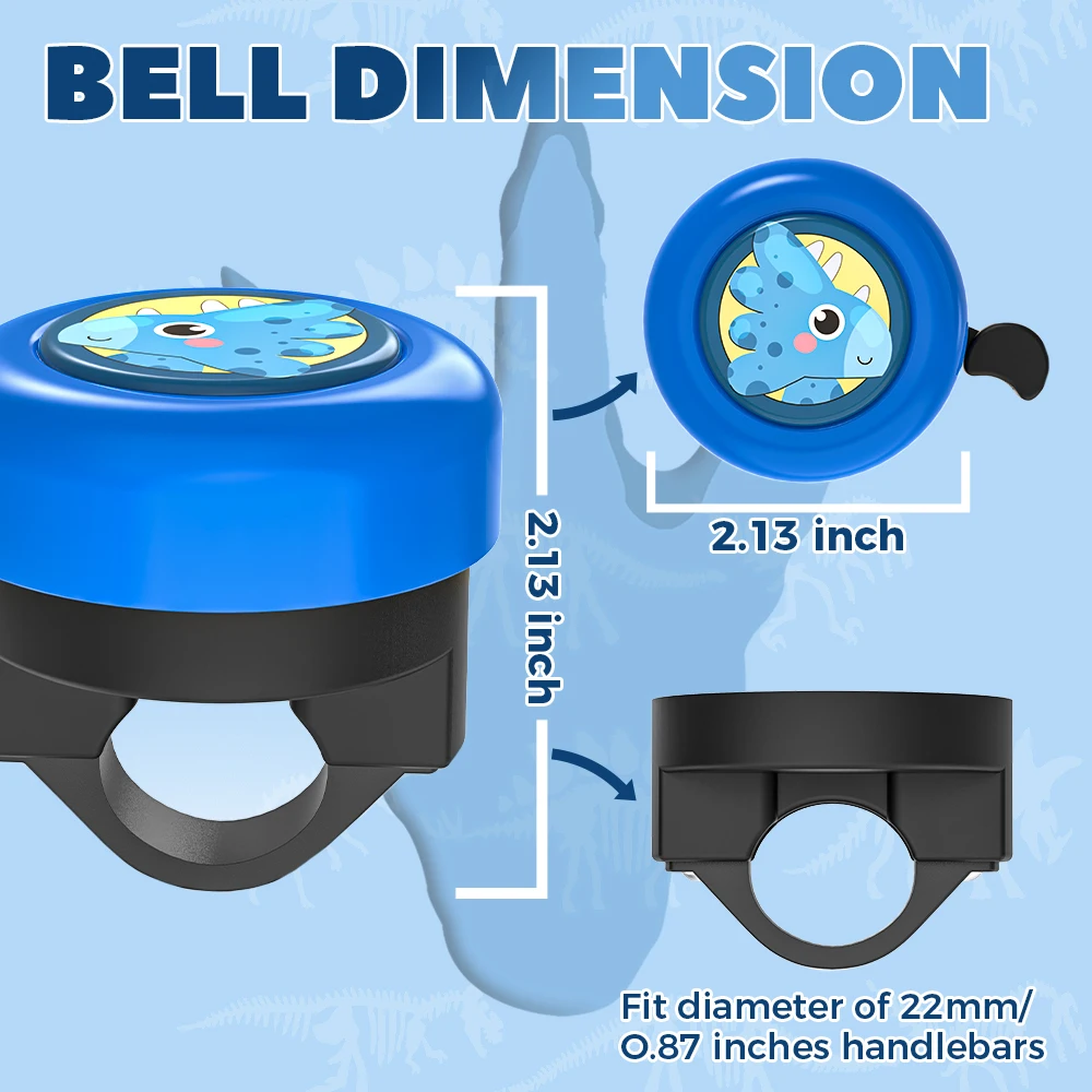 Kids Bicycle Bell Children Mini Cute Cycling Ring Alarm Warning For Scooter Tricycle Sport Handlebars Horn Bell Bike Accessories