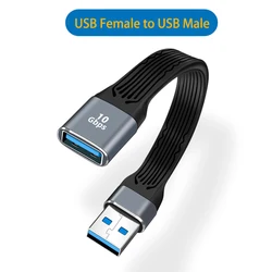 Universal USB/Type - C Conversion Extension Cable with 10GB Data Transfer Speed and 13mm Flexible Design (USB female to male 7)