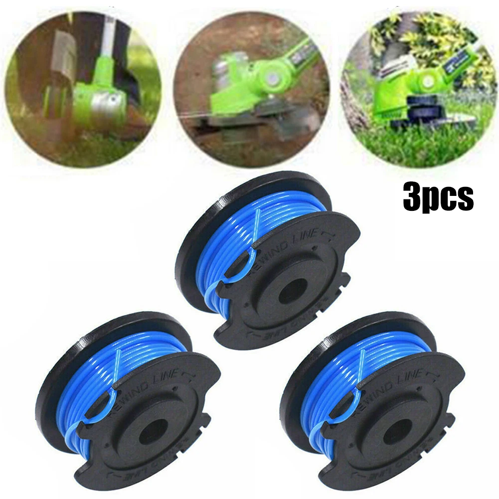 

Trimmer Spare Parts Line Spools Reliable 55mm X 55mm X 24mm Low-noise Thread Length Per Spool 3.6m High Quality
