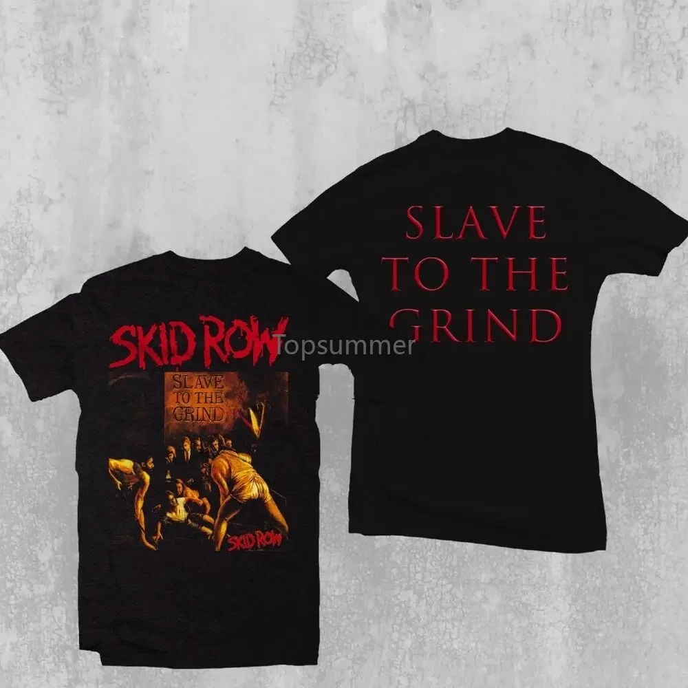 T-shirt Skid Row 'Mona Lisa' - Occasion En Très Bon état, Taille M, Blanc
