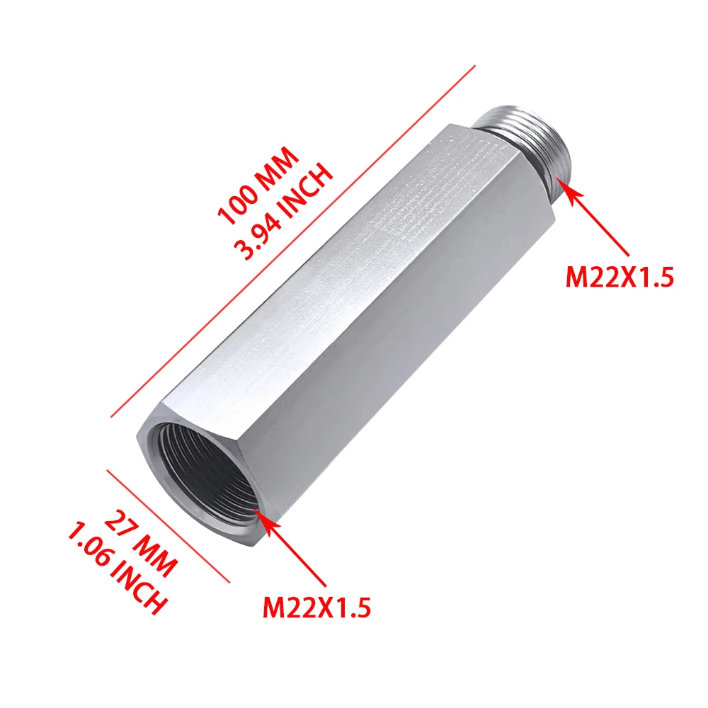 압축 공기용 클러치 헤드 연장부 M22x1 5 알루미늄