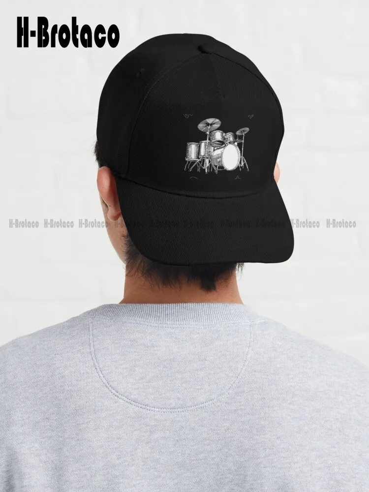 

Don'T Ever Touch My Drum Set Step Brothers Dad Hat Kids Girls Hunting Camping Hiking Fishing Caps Quick Dry Mesh Cap Harajuku