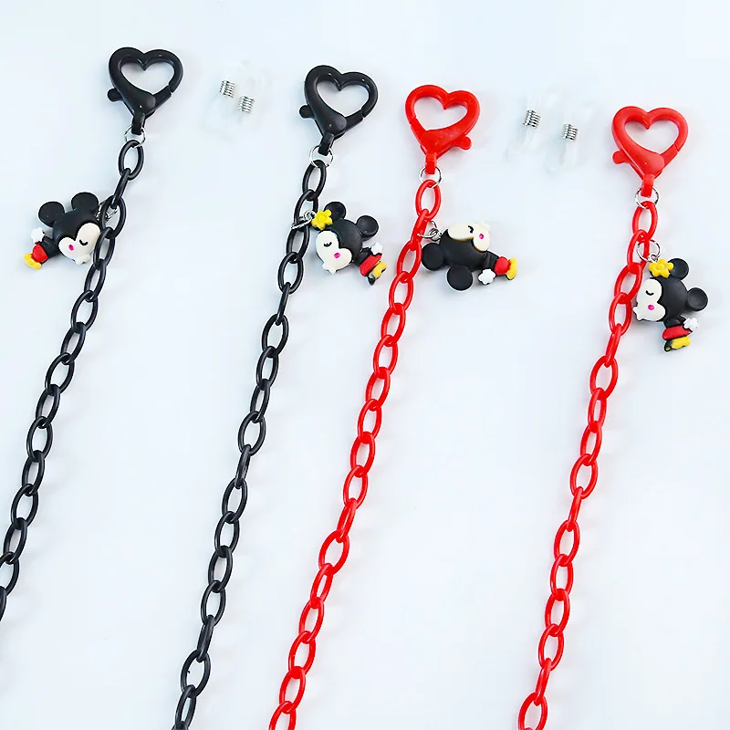 2021 New Creative Mask Chains For Kids Acrylic Glasses Strap Sunglasses Chain Holder Neck Cord Eyewear Jewelry Gift For Women