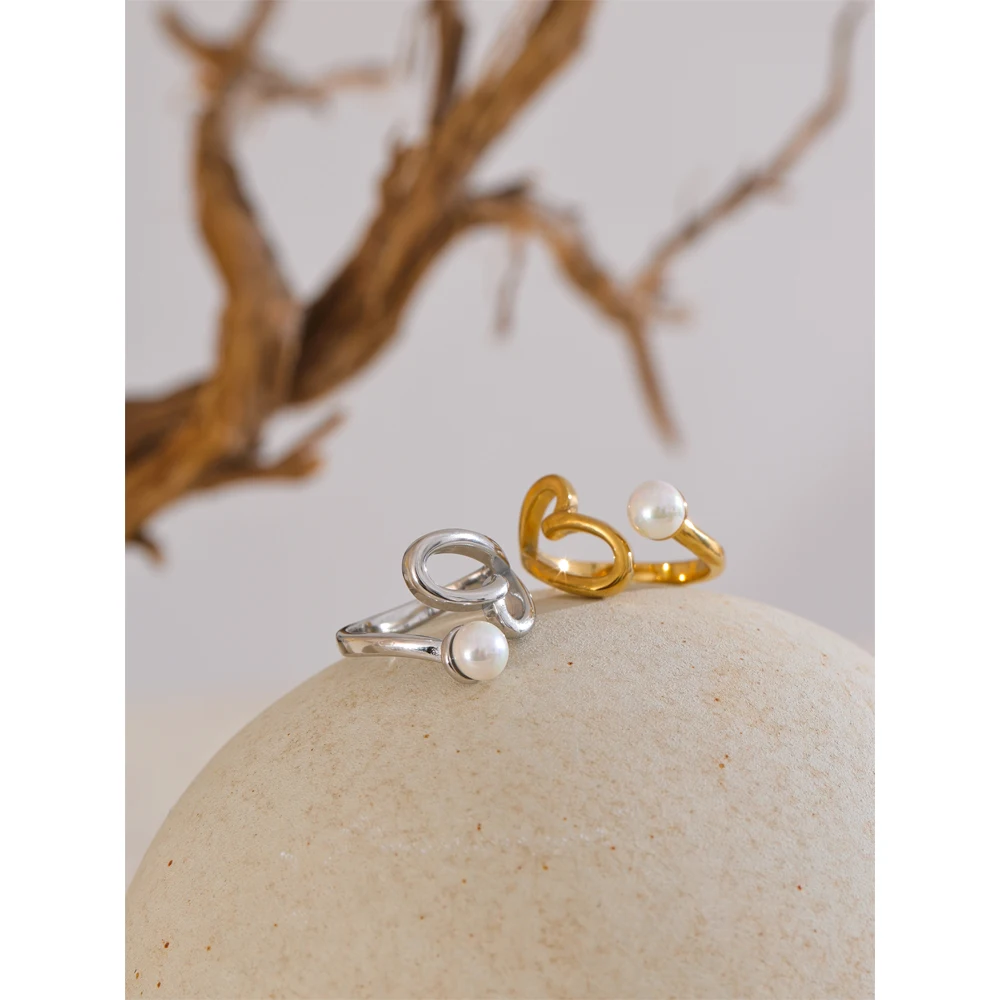 Yhpup Stainless Steel Adjustable Ring
