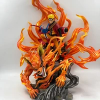 ⁦مجسم شخصية ناروتو (وضع الحكيم وكوراما) بتصميم GK بطول 41 سم | Naruto Sennin Mode & Kurama GK Action Figure 41cm⁩ - الصورة ⁦3⁩