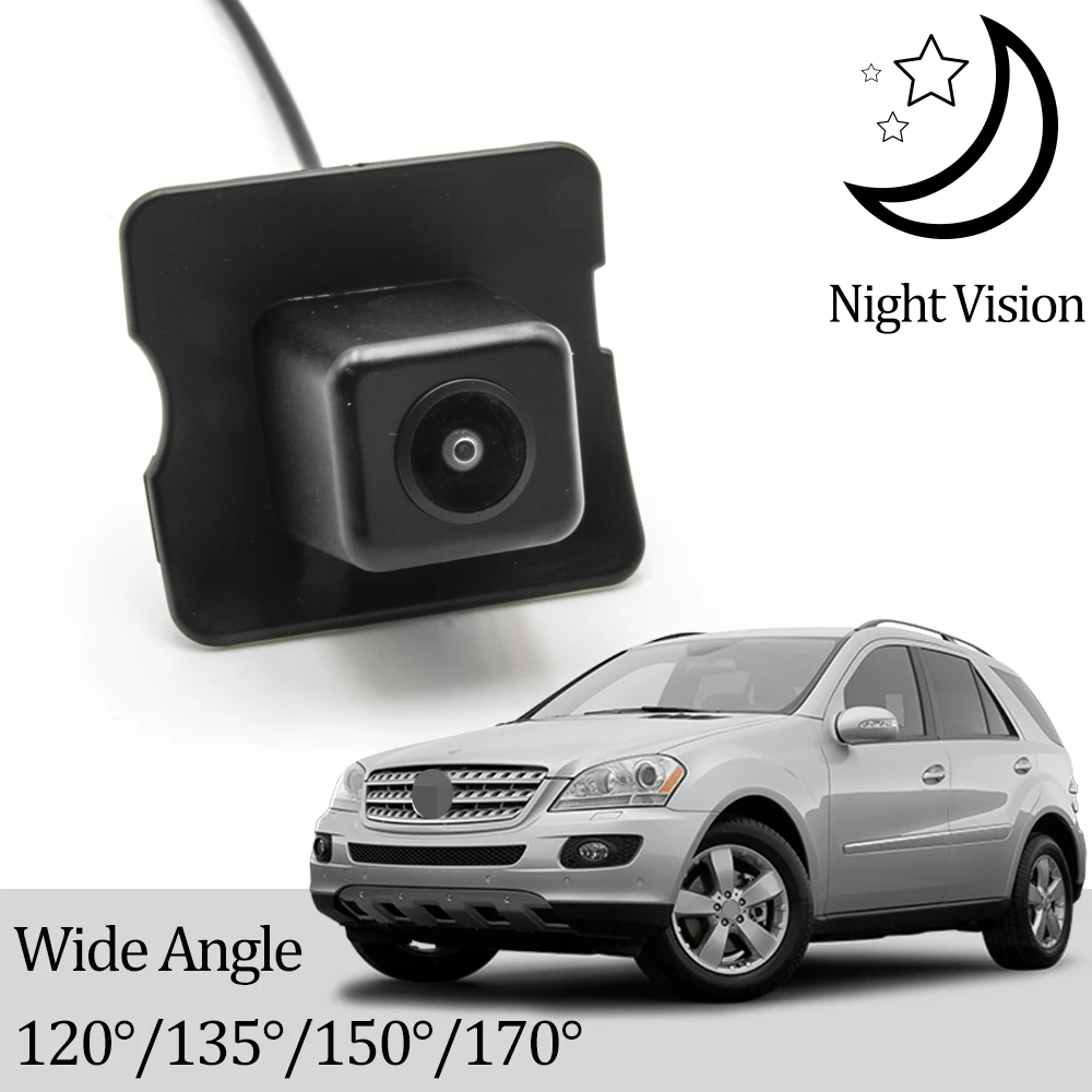 CCD-HD-AHD-Fisheye-Rear-View-Camera-For-Mercedes-Benz-ML-M-W164-ML350 ...
