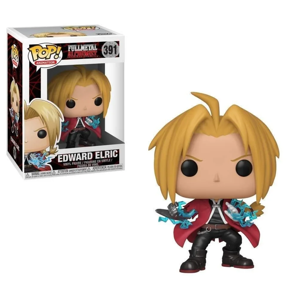 thumbnail image 4 of Figuras de juguete Funko POP Alchemist EDWARD ELRIC 391# ALPHONSE ELRIC 392# 452# Colección Figura de vinilo 10cm PVC Modelo Muñeca Juguetes, 4 of 5