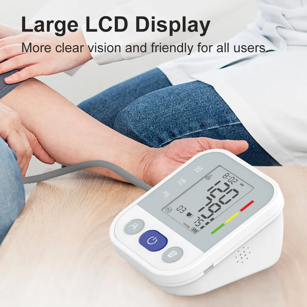 Electronic Blood Pressure Monitor for Home Use