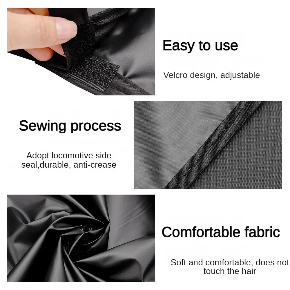 Barbershop Hairdressing Cape Waterproof Hair Coloring Wraps for Hair Color Shampoo Hair Dye Cloth Haircut Cloak Tools 5