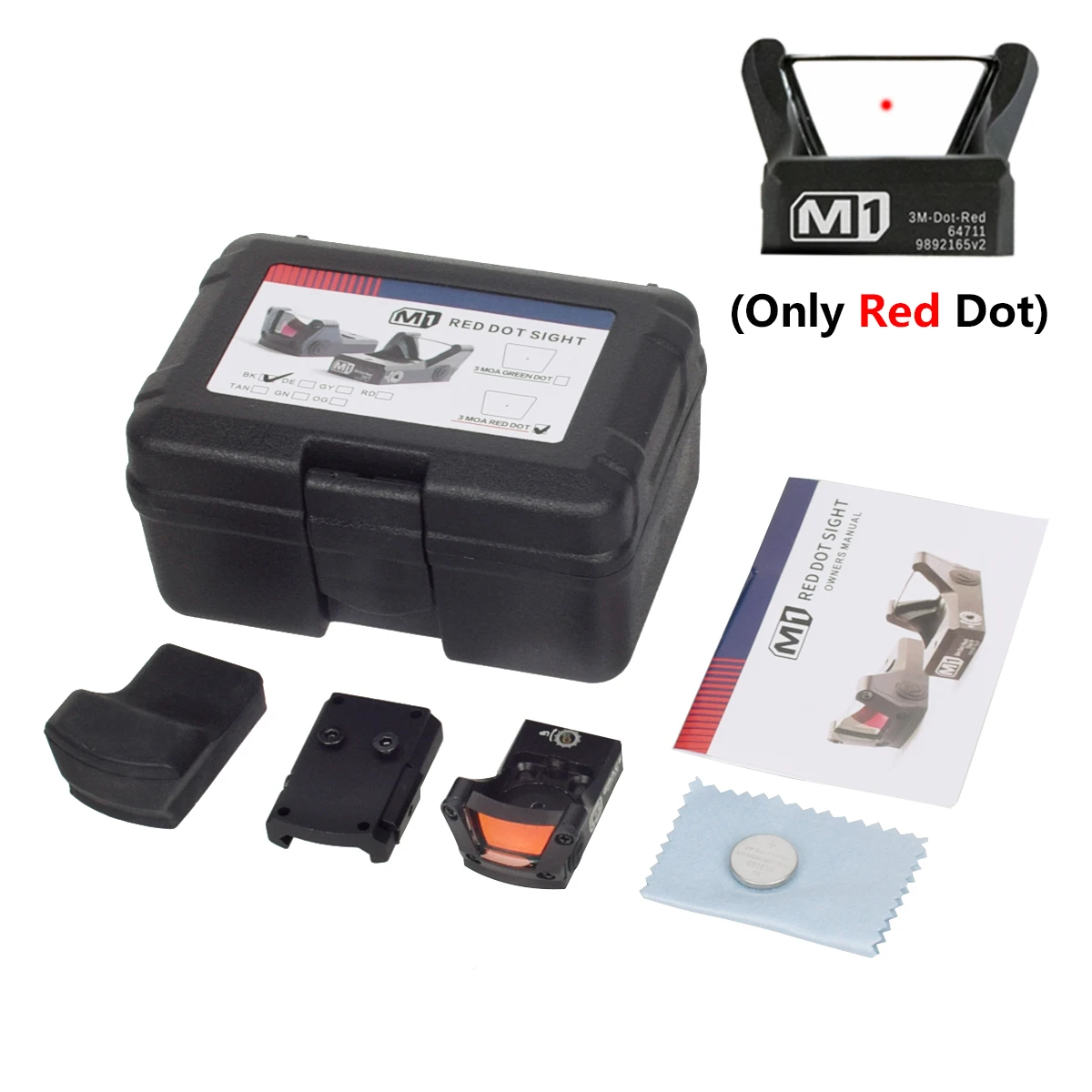 Red Green Dot Reflex Sight for Pistol Rifle Hunting