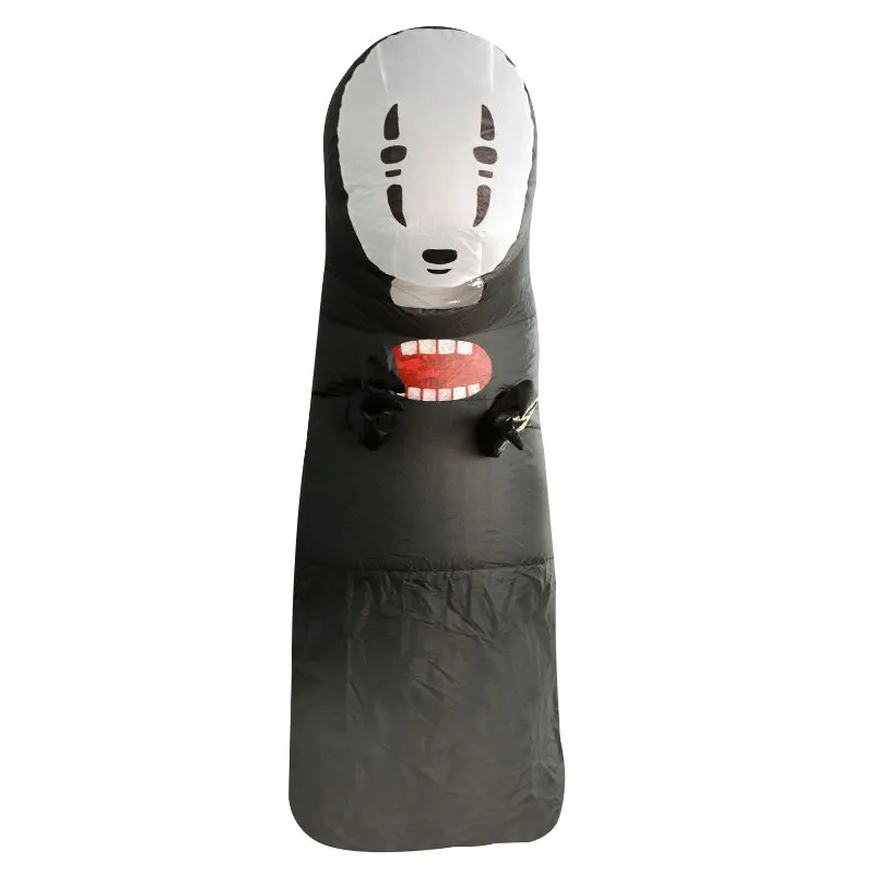 Cosplay Spirited Away No Face Man Inflatable Costume Halloween Make Up