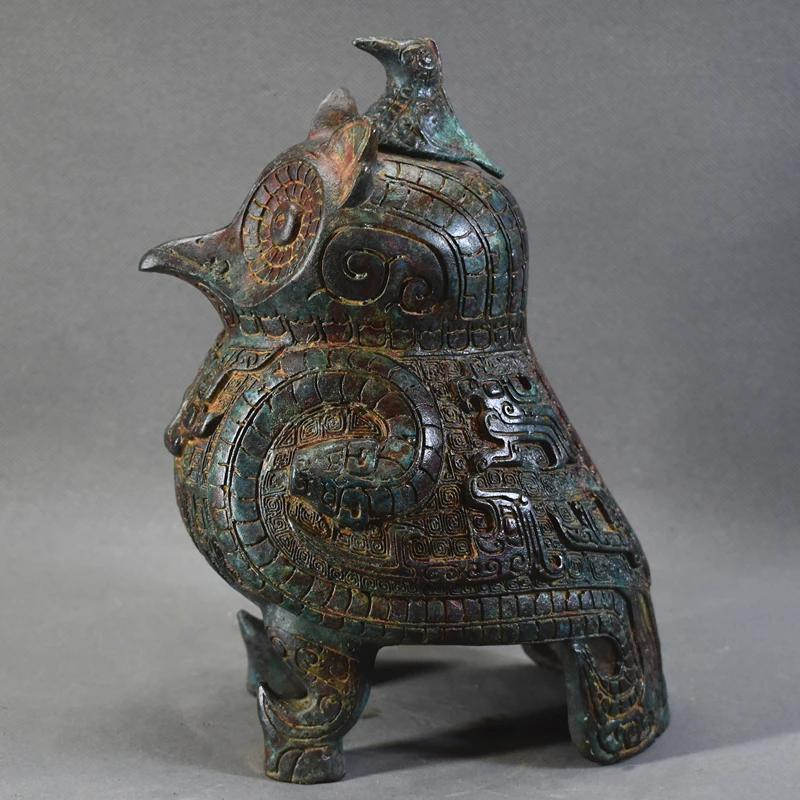 Yuruyi Bronze Women, Good Honor, Collection Of Home Ornaments Decorazione Aziendale Durante La Dinastia Shang