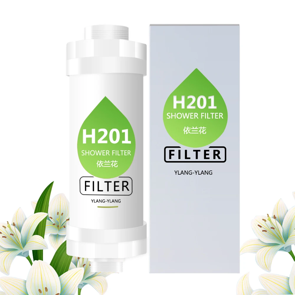 Aromatic Water Softening Shower Filter for Enhanced Hair and Skin Care
