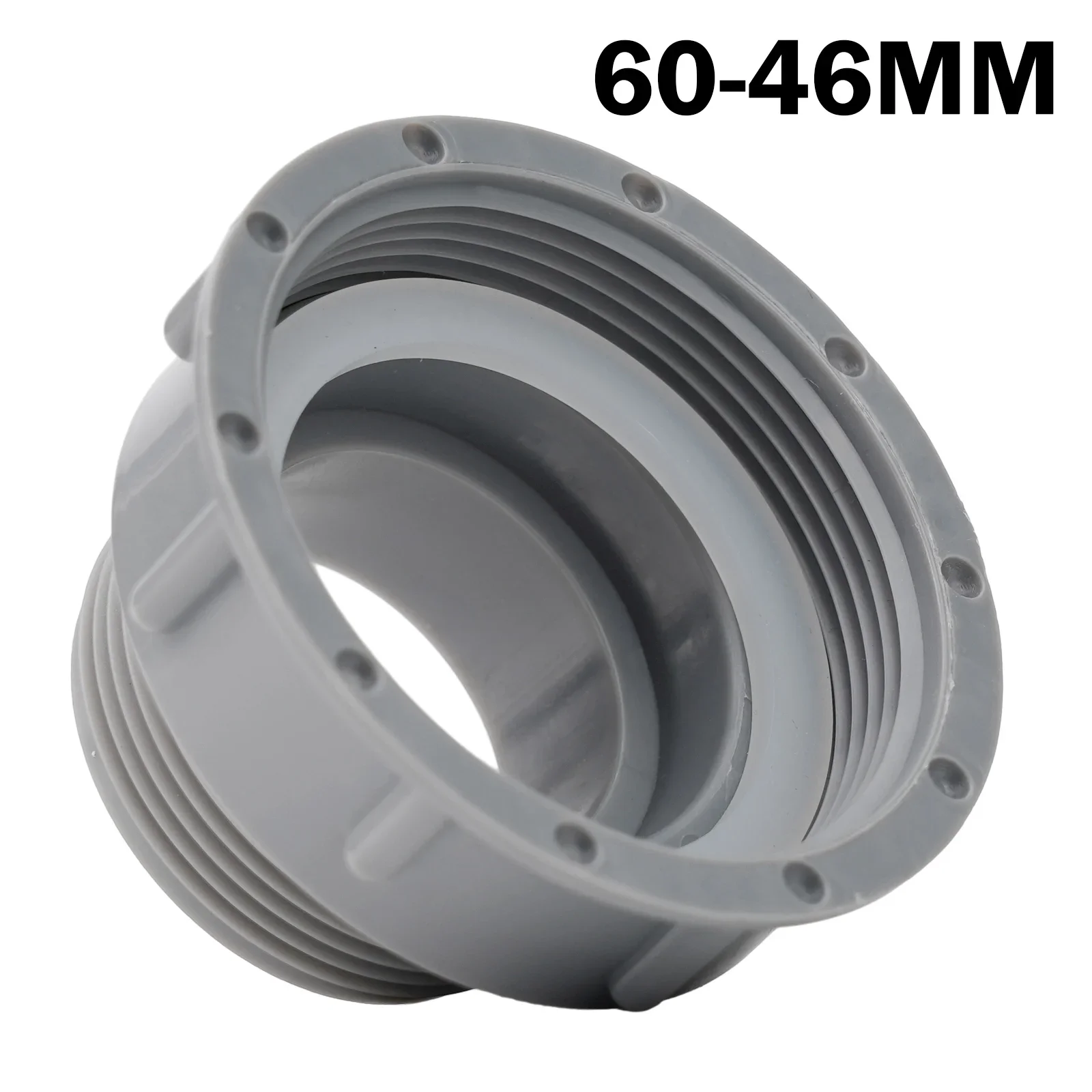 1pcs Kitchen Sink Dish Basin Adapter Reducer Drain Pipe Joint Thread Hose Connector Plastic 57-46mm 58-46mm 60-46mm Kitchen Tool