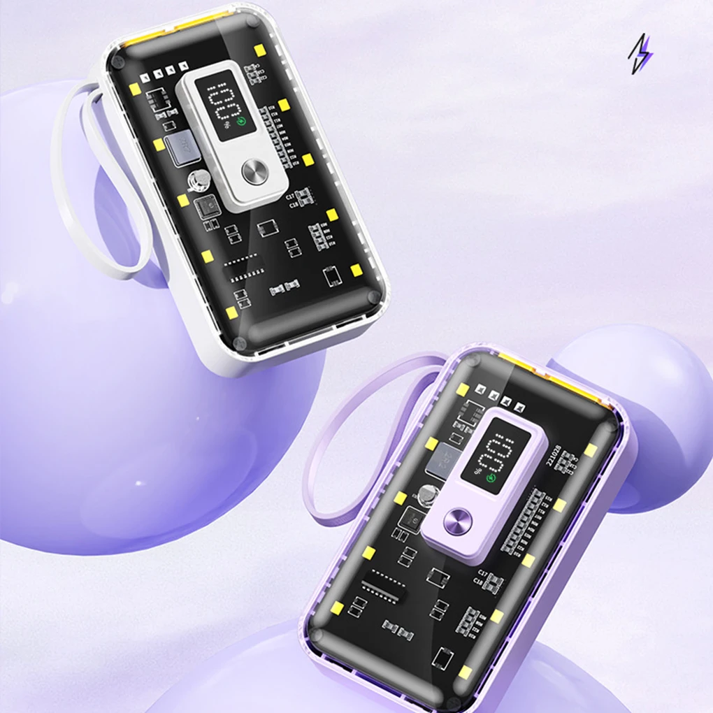 Power Bank Cases Battery Storage Box for iPhone Xiaomi 2x21700 Battery not included