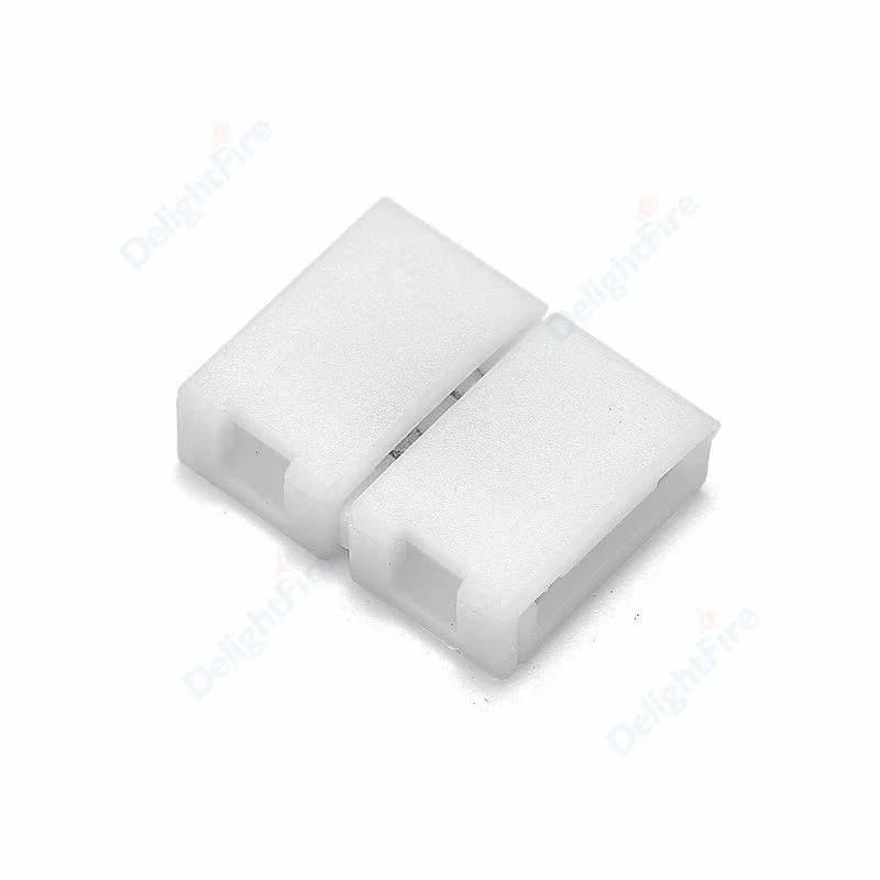 5/10pcs LED Tape Connector 2Pin LED Strip Accessories Connectors 8/10mm Suitable For 2835 3528 5050 5730 5630 SMD LED Strip