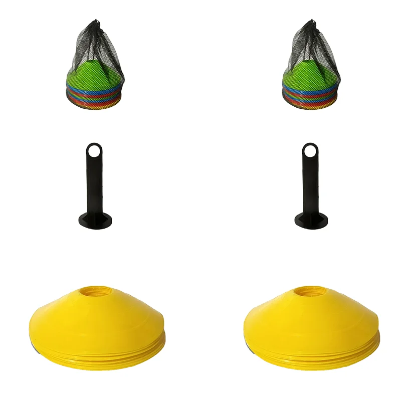 thumbnail image 1 of Juego de 20 conos para entrenamiento de fútbol para niños, conos de disco profesionales, ejercicios de agilidad, obstáculos para evitar, accesorios de entrenamiento deportivo, 1 of 5